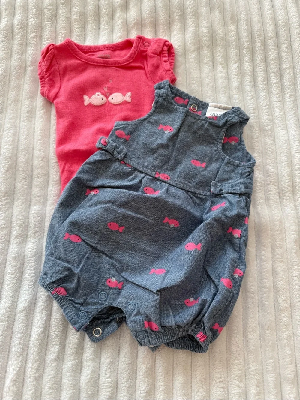 little me & Carters soft newborn